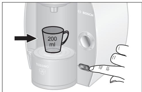 BOSCH TAS4000 TASSIMO - Θεση της συσκεύns TASSIMO Εξλειτουργία - 1