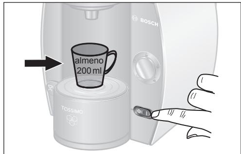 BOSCH TAS4000 TASSIMO - Mettere in funzione TASSIMO - 1