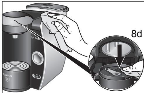 BOSCH TAS4000 TASSIMO - Risiko for elektrisk stød! - 1