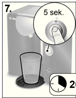 BOSCH TASSIMO TAS5545 - Udforing afkalkningsprogram - 6