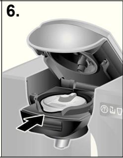 BOSCH TASSIMO TAS5545 - Köra avkalkningsprogrammet - 4