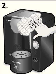 BOSCH TASSIMO TAS5545 - Perigo deCHOque elctrico! - 2
