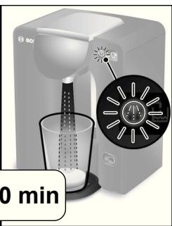 BOSCH TASSIMO TAS5545 - Entkalkungsprogramm durchführren - 6