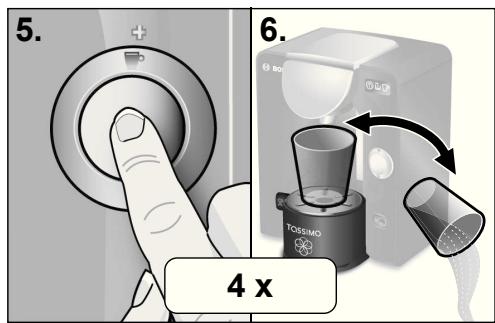 BOSCH TASSIMO TAS5546 - Ibrugtagning af din TASSIMO-maskine - 5
