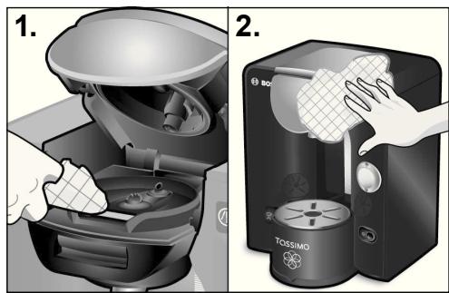 BOSCH TASSIMO TAS5546 - ¡Peligro de descargas eléctricas! - 1