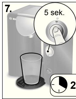 BOSCH TASSIMO TAS5546 - Udføring afkalkningsprogram - 3