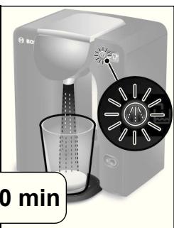 BOSCH TASSIMO TAS5546 - Running the descaling programme - 6
