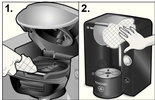 BOSCH TASSIMO TAS5546 - ⚠️ Pericolo di scossa elettrica! - 1