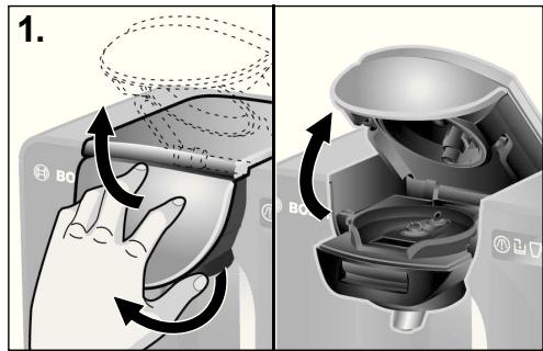 BOSCH TASSIMO TAS5546 - Bemærk: - 1