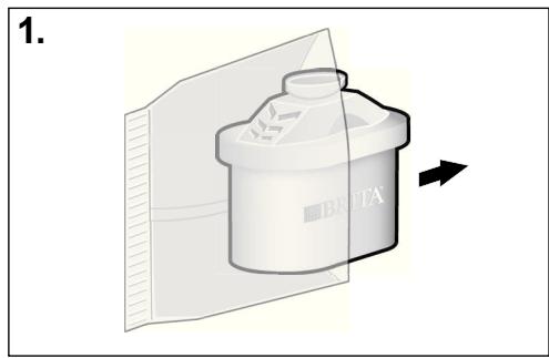 BOSCH TASSIMO TAS5546 - Système de filtration d'eau BRITA MAXTRA - 1
