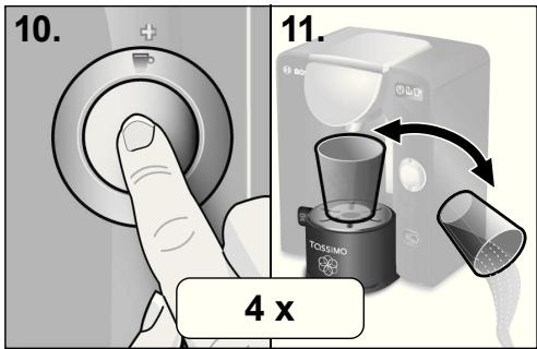 BOSCH TASSIMO TAS5546 - ! Important: - 1