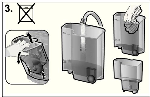 BOSCH TASSIMO TAS5546 - Manutenção e cuidados diários - 2