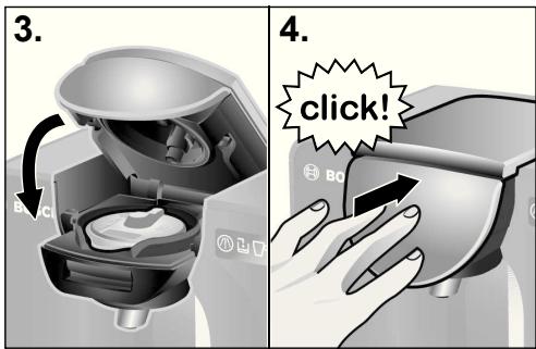 BOSCH TASSIMO TAS5546 - First use of your TASSIMO machine - 6