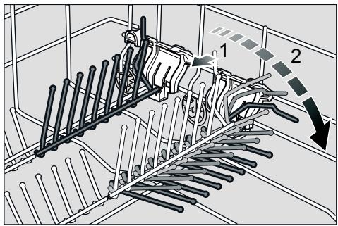 BOSCH SPS50E12EU - Tiges rabattables * - 1