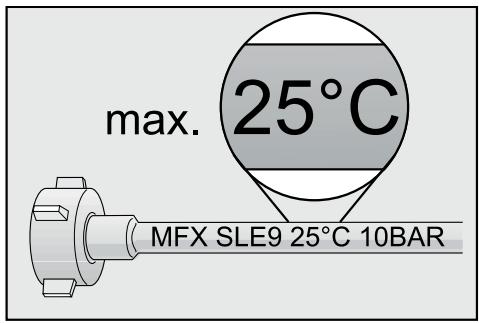 BOSCH SPS50E12EU - Température de l'eau : - 1