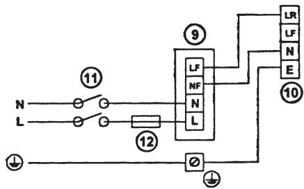 APPLIED ENERGY WAC1 - Câblage des connexions électriques du ventilateur - 2
