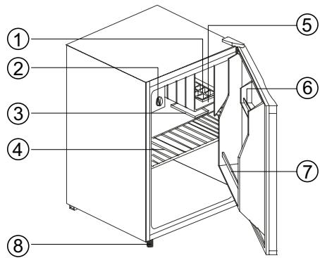 HISENSE RR55D4AW1 - Schema dell'apparecchio - 1