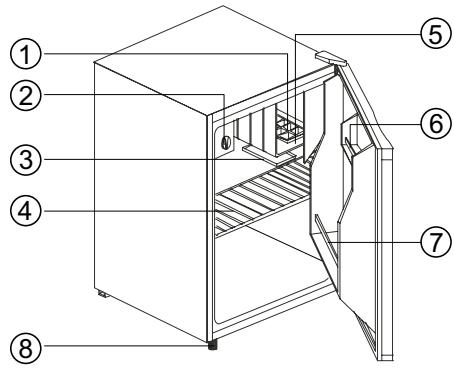 HISENSE RR55D4AW1 - Perspectiva do aparelho - 1