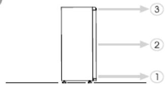 HAIER HBM-576SM - INVERTIRE L'APERTURA DEGLI SPORTELLI - 9