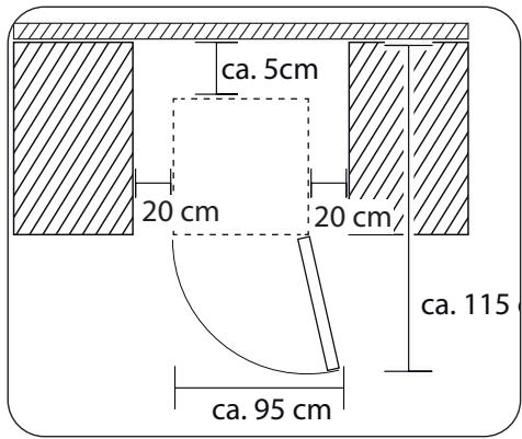 MEDION MD 37093 - Apparaat plaatsen - 1