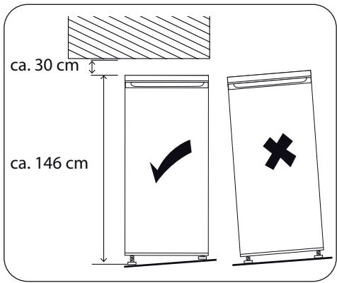 MEDION MD 37093 - Colocacion del aparato - 2