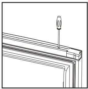 MEDION MD 37093 - Inversion de la butée de porte - 1
