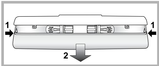 INDESIT BIAA 12P - Replacing the light bulb - 1