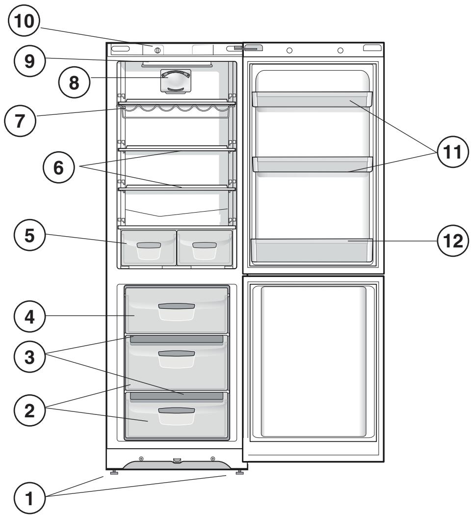 INDESIT BIAA 12P - Geräteansicht - 1