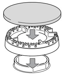 DELONGHI GEMMA 66 M - CORRETTO POSIZIONAMENTO DEL BRUCIATORE A TRIPLA CORONA - 2