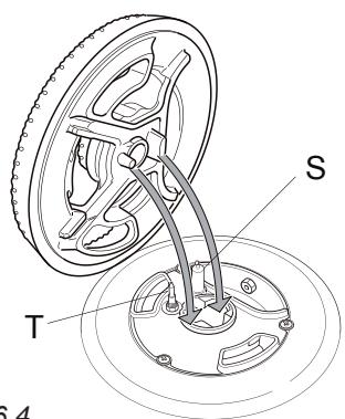 DELONGHI GEMMA 66 M - CORRETTO POSIZIONAMENTO DEL BRUCIATORE A TRIPLA CORONA - 5