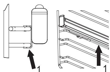 FRANKE CR 913 M XS DCT TFT - Remove the telescopic guides - 1
