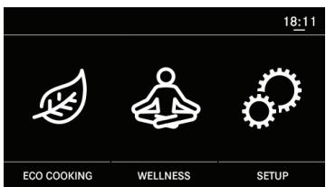 FRANKE CR 913 M XS DCT TFT - Menupictogrammen op display - 2