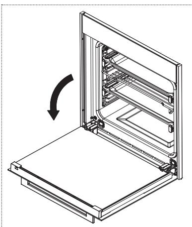 FRANKE CR 913 M XS DCT TFT - Rimozione della porta del forno - 1