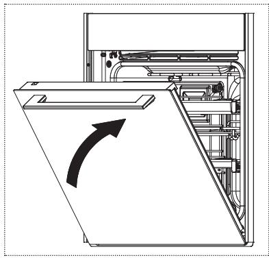 FRANKE CR 913 M XS DCT TFT - Rimozione della porta del forno - 3