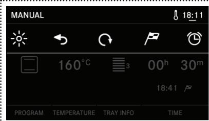FRANKE CR 913 M XS DCT TFT - Setting the timer - 1