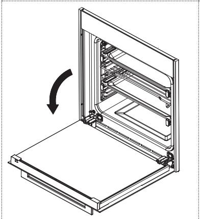 FRANKE CR 913 M XS DCT TFT - Retrait et nettoyage du panneau de verre interne de la porte du four - 1
