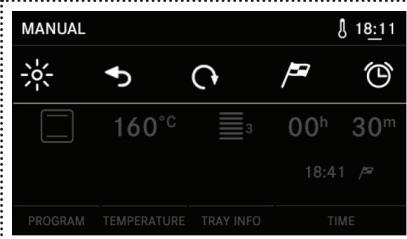 FRANKE CR 913 M XS DCT TFT - Nella modalità di cottura manuale - 1