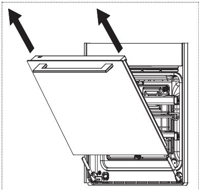 FRANKE CR 913 M XS DCT TFT - Ofentür ausbauen - 4