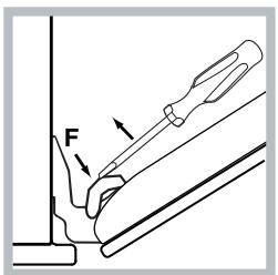 SCHOLTES BCG 199 DP MTS - Cleaning the oven door - 2