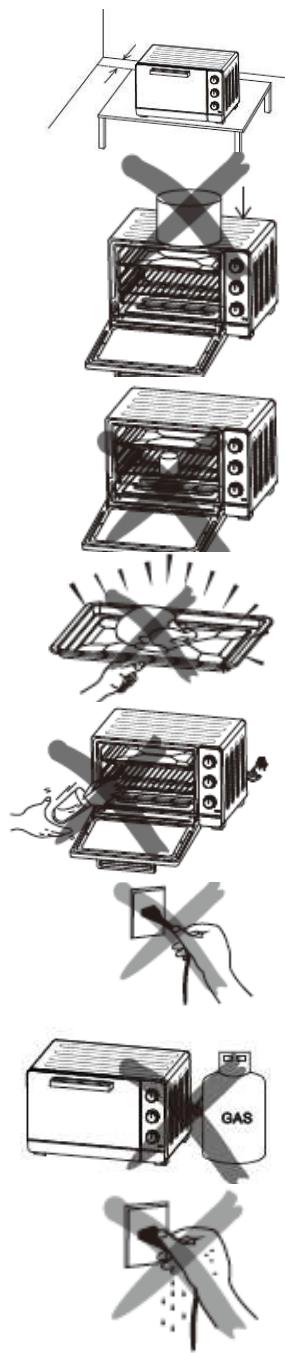 BRANDT FC420MUB - Installing your oven in complete safety - 1