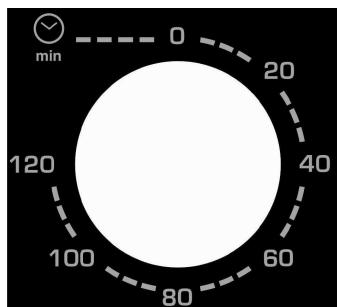 BRANDT FC420MUB - Cooking time setting - 1