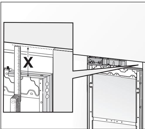 MIELE KF2982VI  -  KF 2982 Vi - Preparing the cabinet fronts - 3