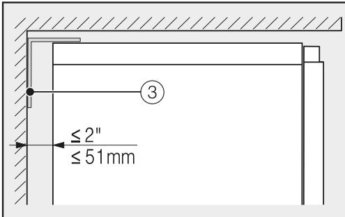 MIELE KF2982VI  -  KF 2982 Vi - Preparing the installation niche - 3