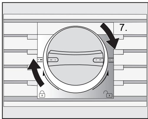 MIELE KF2982VI  -  KF 2982 Vi - Changing the water filter - 4