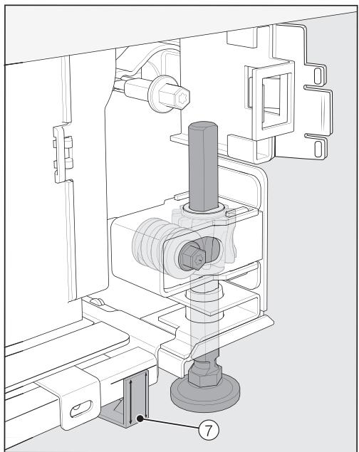 MIELE KF2982VI  -  KF 2982 Vi - Aligning the refrigeration appliance - 4