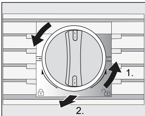 MIELE KF2982VI  -  KF 2982 Vi - Changing the water filter - 1