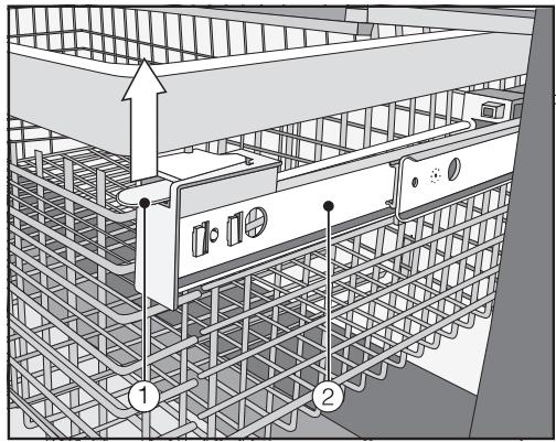 MIELE KF2982VI  -  KF 2982 Vi - Removing the freezer baskets - 1