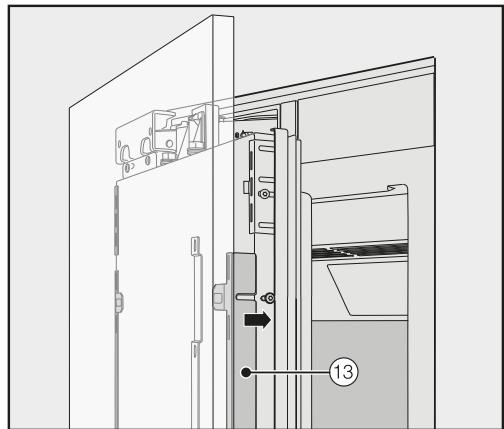 MIELE KF2982VI  -  KF 2982 Vi - Preparing the cabinet fronts - 11