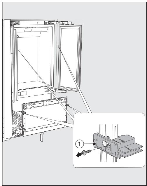 MIELE KF2982VI  -  KF 2982 Vi - Preparing the cabinet fronts - 1
