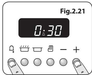 FALCON MODERN TOLEDO 110 INDUCTION - Régler une durée de cuisson - 4